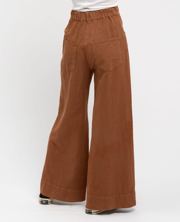 Pantalone svasato linard DD25251 25pe15marrone - Image 4