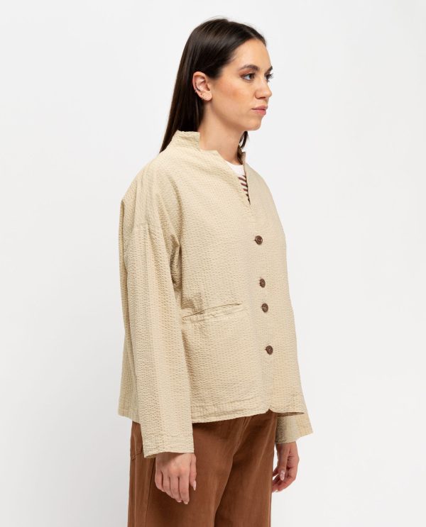 Giacca guru scatola maxi DD25268 25pe16beige - Image 3