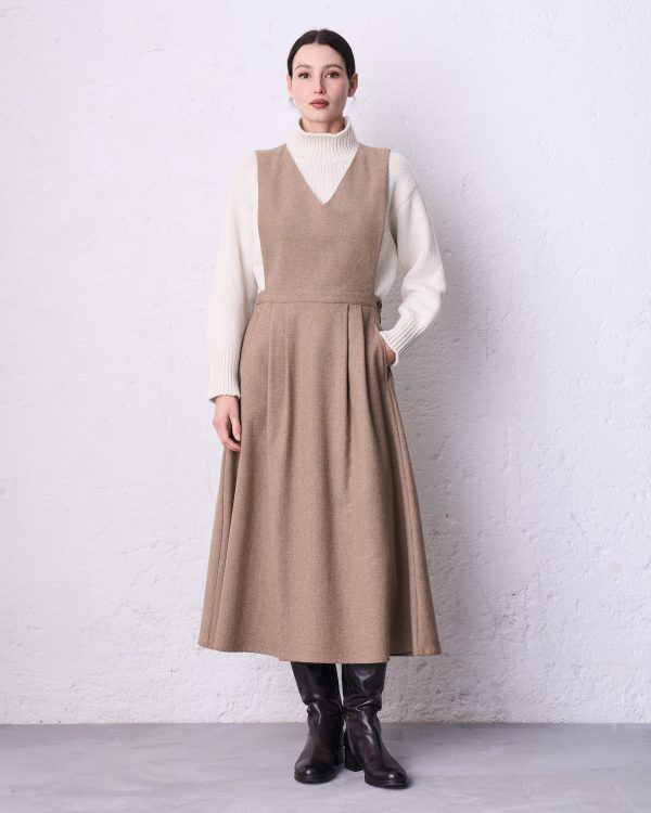 Abito gilet casper DD26403 ADRIA Biscotto