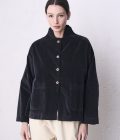 Giacca collo velvet DD26410 SILEA Nero