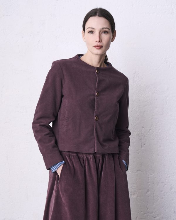 Giacca foderata drammen DD26424 SOELLA Moka