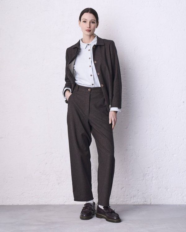 Pantalone casper DD26452 ILLASI Cacao - immagine 4
