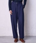Pantalone gessato DD26453 ILLASI Blu