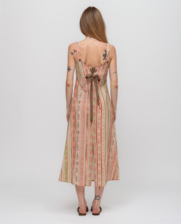 Abito corpino manila stampato DD26705 FANTASIA F64RigaRosa - immagine 3