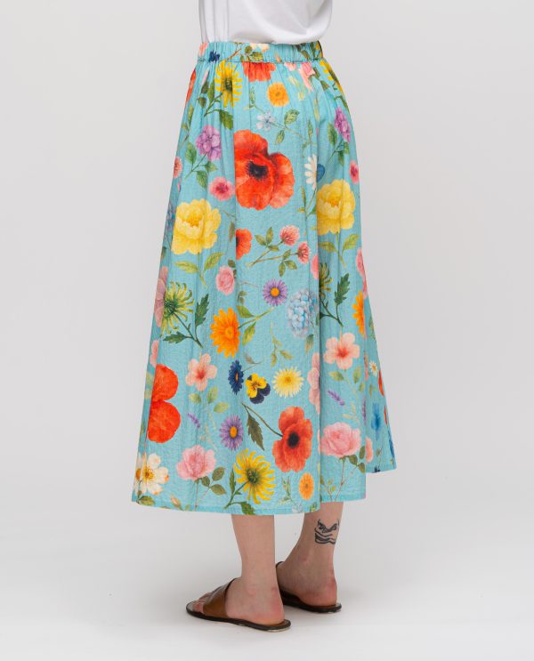 Pantagonna mostro stampato DD26712 FANTASIA F67PapavAzzurro - immagine 3