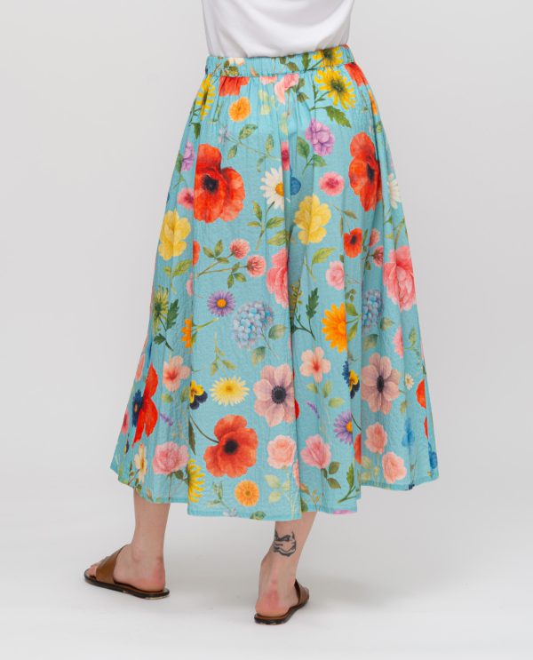 Pantagonna mostro stampato DD26712 FANTASIA F67PapavAzzurro - immagine 4