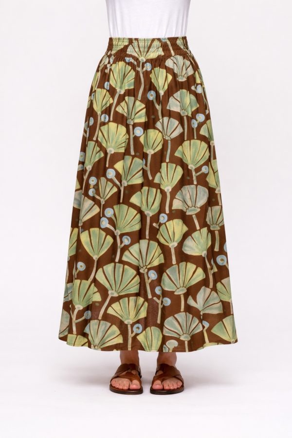 Gonna larga manila stampato DD26714 FANTASIA F55LotoTerra