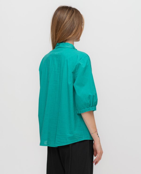 Camicia gomito manila DD26757 VERDISSIMO_6s - immagine 3