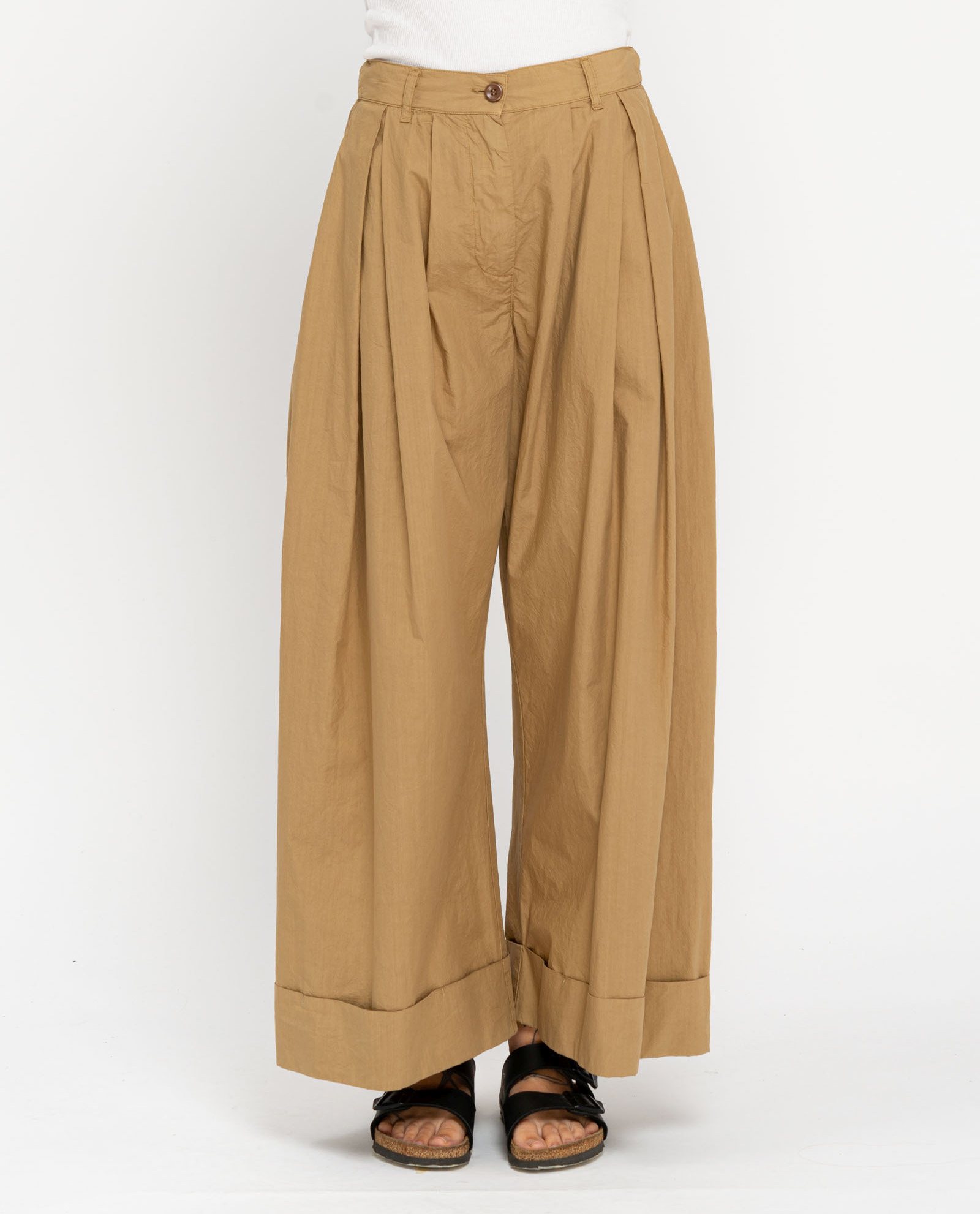 Pantalone risvolto pop 8080 DD26793 NATURALE_6s