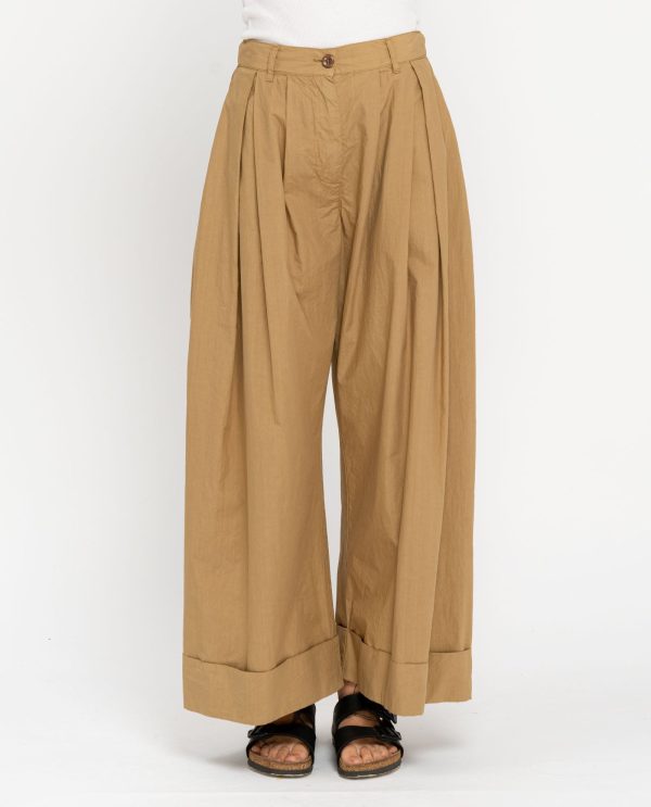 Pantalone risvolto pop 8080 DD26793 NATURALE_6s