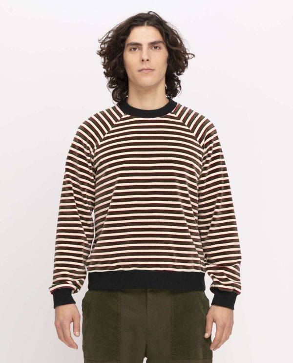 Felpa raglan ciniglia DU24719 Ostrica