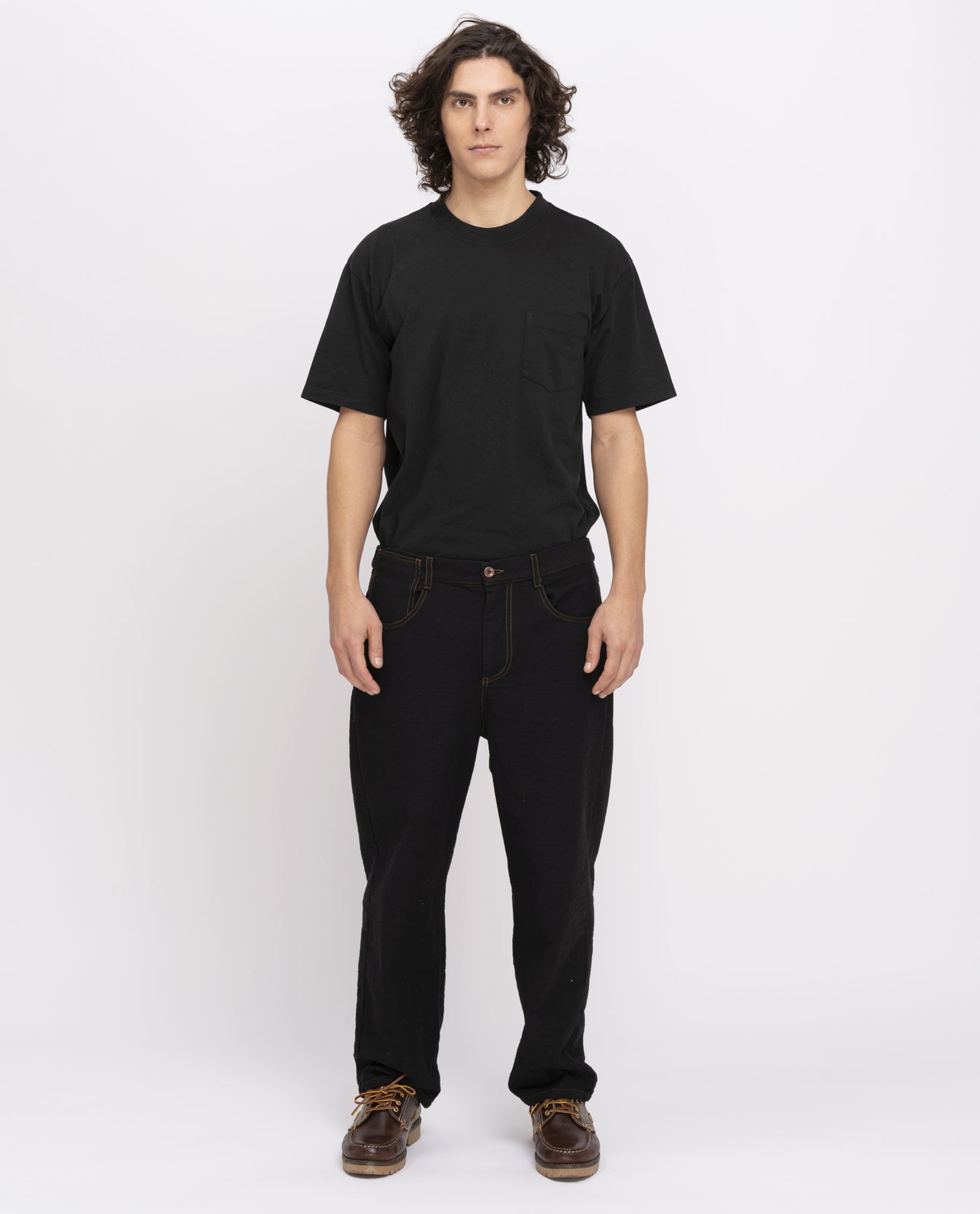 panta 5 tasche reverse DU24760 NERO_060 - immagine 2