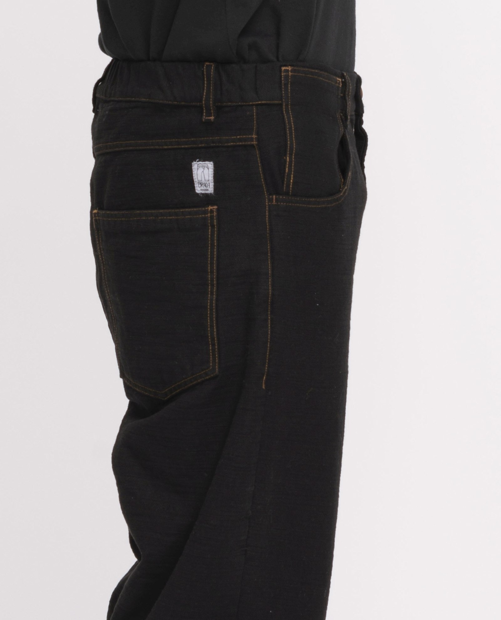panta 5 tasche reverse DU24760 NERO_060 - immagine 3