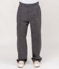Panta pinces fondo ampio velvet DU25224 Grigio