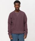 Felpa raglan placcata DU25260 MADSON Bordeaux