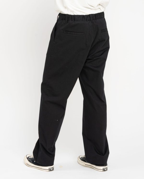 Pantalone pinces dritto garda DU25910 GRADA_NERO - Image 3