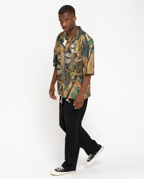 Pantalone pinces dritto garda DU25910 GRADA_NERO - Image 4