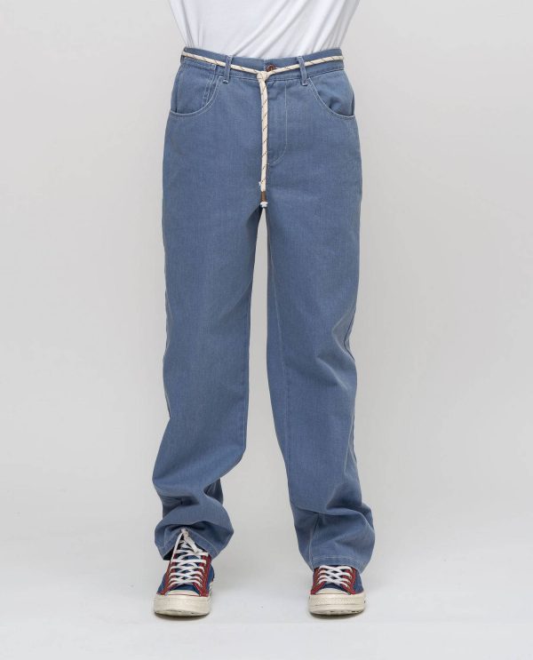 Pantalone 5 tasche macugnaga DU25915 G-INDACO