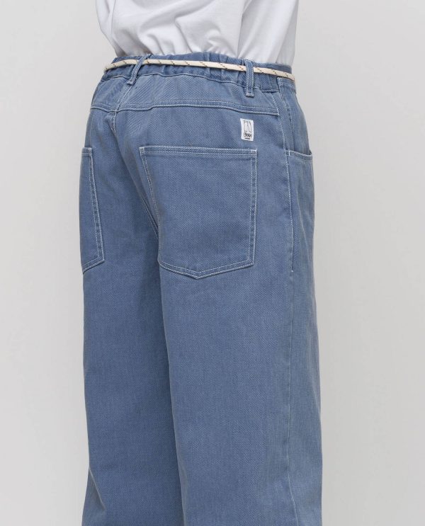 Pantalone 5 tasche macugnaga DU25915 G-INDACO - Image 3