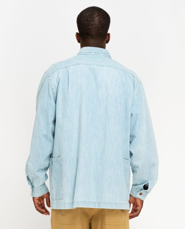 Giacca camicia multitasche ranger DU25938 CHIARO - Image 4