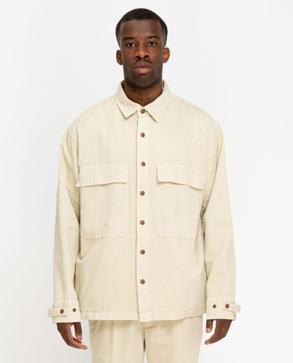 Camicia tasche linard DU25955 25pe16beige