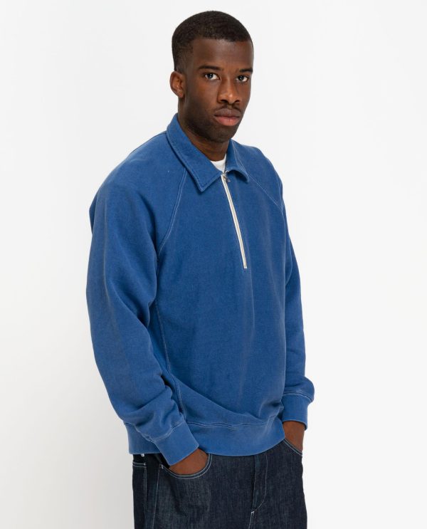 Felpa polo placcata DU25960 25peMadson G-INDACO - Image 3