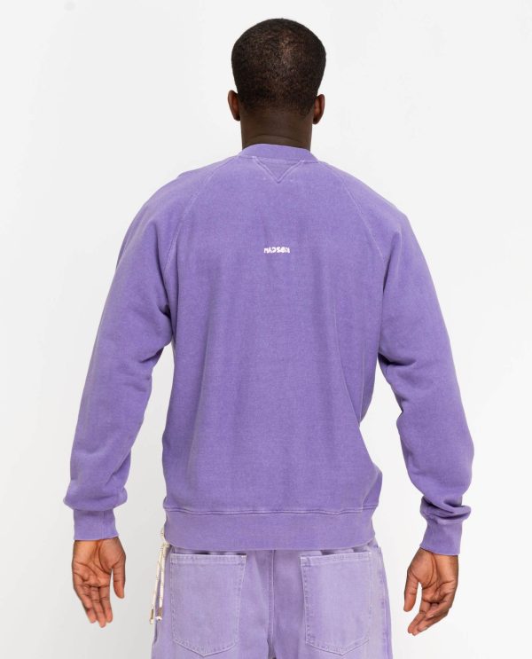 Felpa raglan placcata DU25961 25peMadson G-LILLA - immagine 3