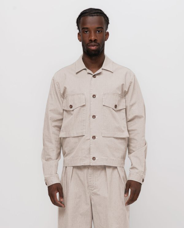 Jacket ripstop naturale