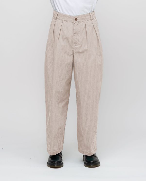 Panta ballon ripstop placcato DU26140 NATURALE_6s