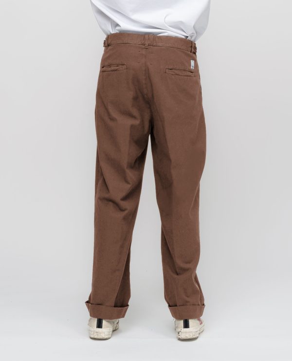 Panta risvolto galeda DU26142 CACAO_6s - immagine 3