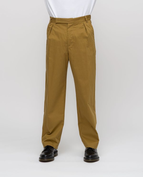 Pantalone pinces dritto garda DU26154 G_OLIO