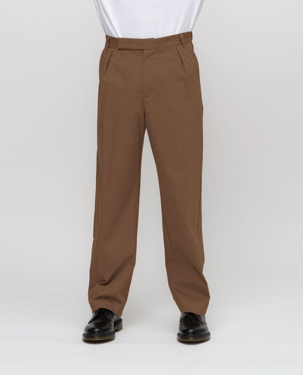 Pantalone pinces dritto garda DU26154 G_TABACCO