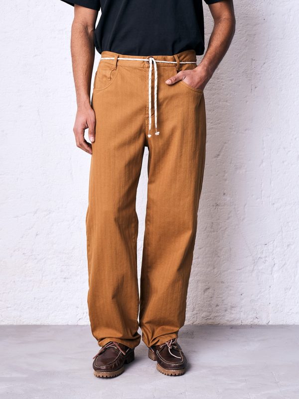 Pantalone 5 tasche bellington DU26325 BRAGLIO Biscotto
