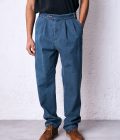 Pantalone doppia pinces denim riciclato DU26332 GAON MEDIO