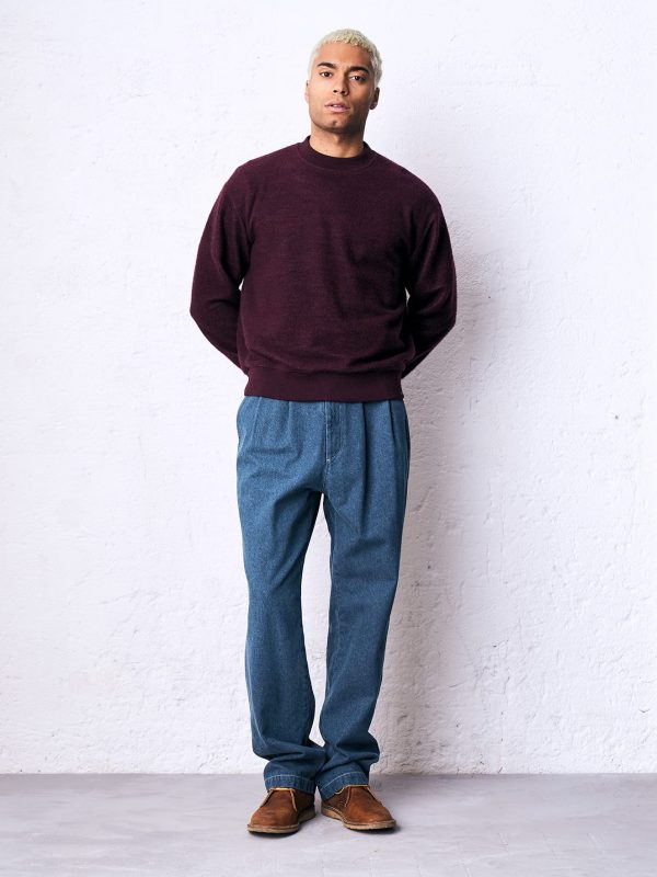 Pantalone doppia pinces denim riciclato DU26332 GAON MEDIO - immagine 4