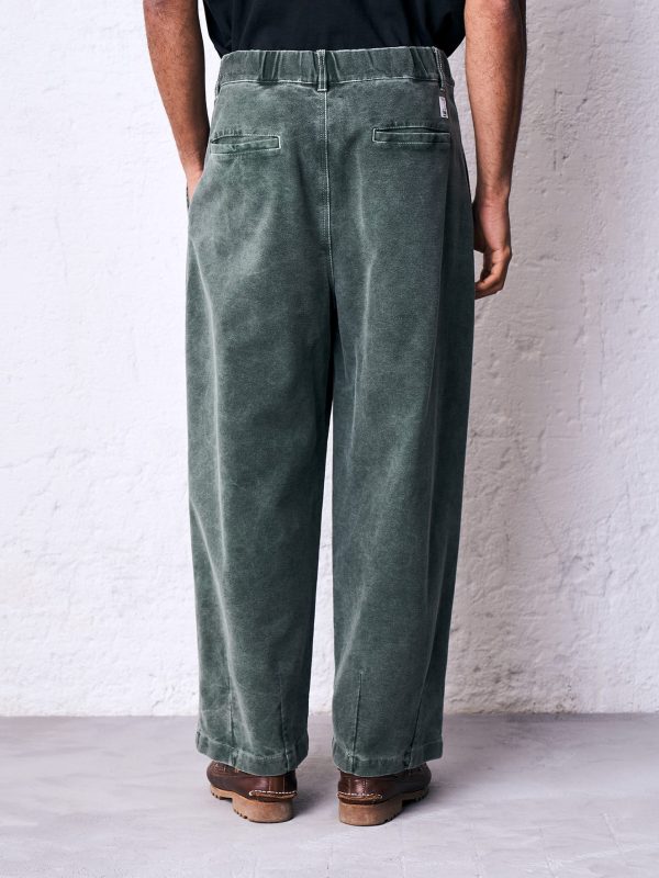 Pantalone baloon aosta resina DU26335 ROLLE Oliva - immagine 3