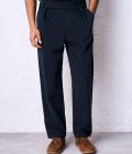 Pantalone dritto pinces irpido DU26339 LOREO Notte