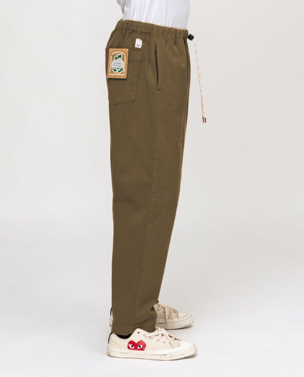 Pantalaccio ampio drammen DU26344 POVE Militare - immagine 2