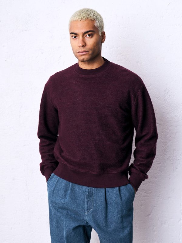 Maglia lana bamboo DU26366 PRUN Moka